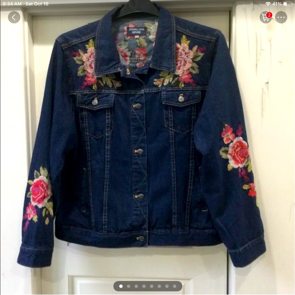 Johnny Was Workshop Denim Jacket